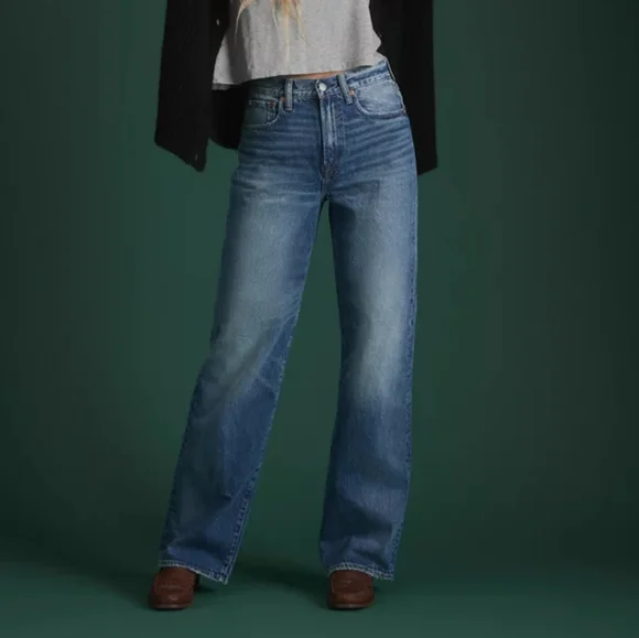 AE77 Premium stovepipe Jeans - Picture 2 of 10